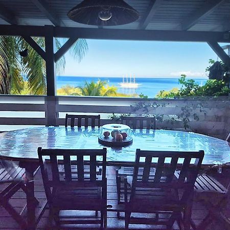Villa Cannelle, Piscine, Vue Mer Deshaies Ngoại thất bức ảnh