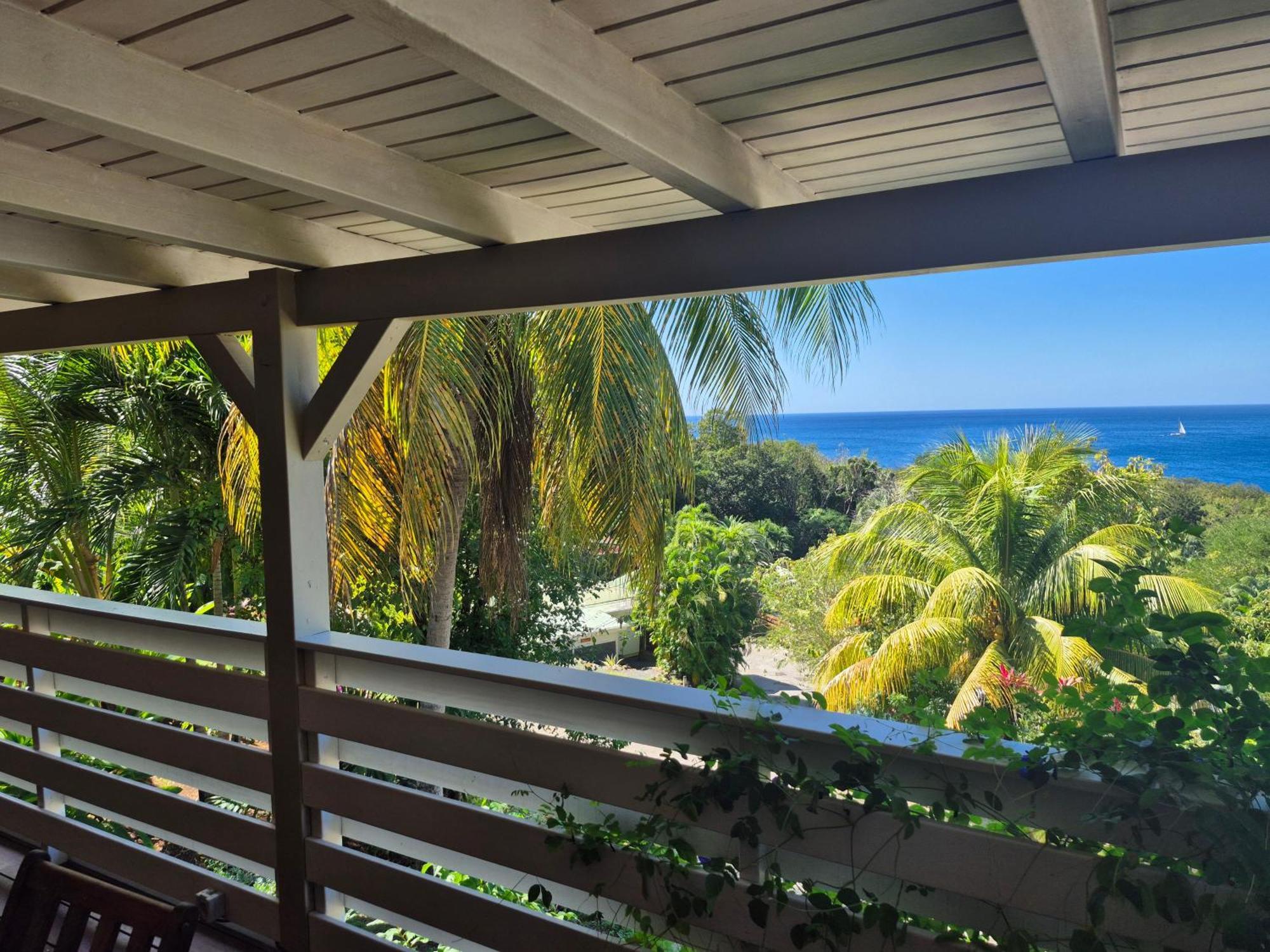 Villa Cannelle, Piscine, Vue Mer Deshaies Ngoại thất bức ảnh